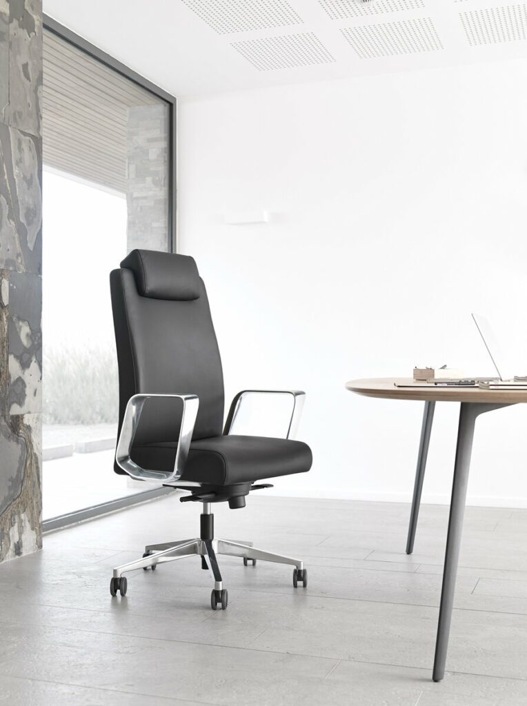 chaise de bureau cuir Valence