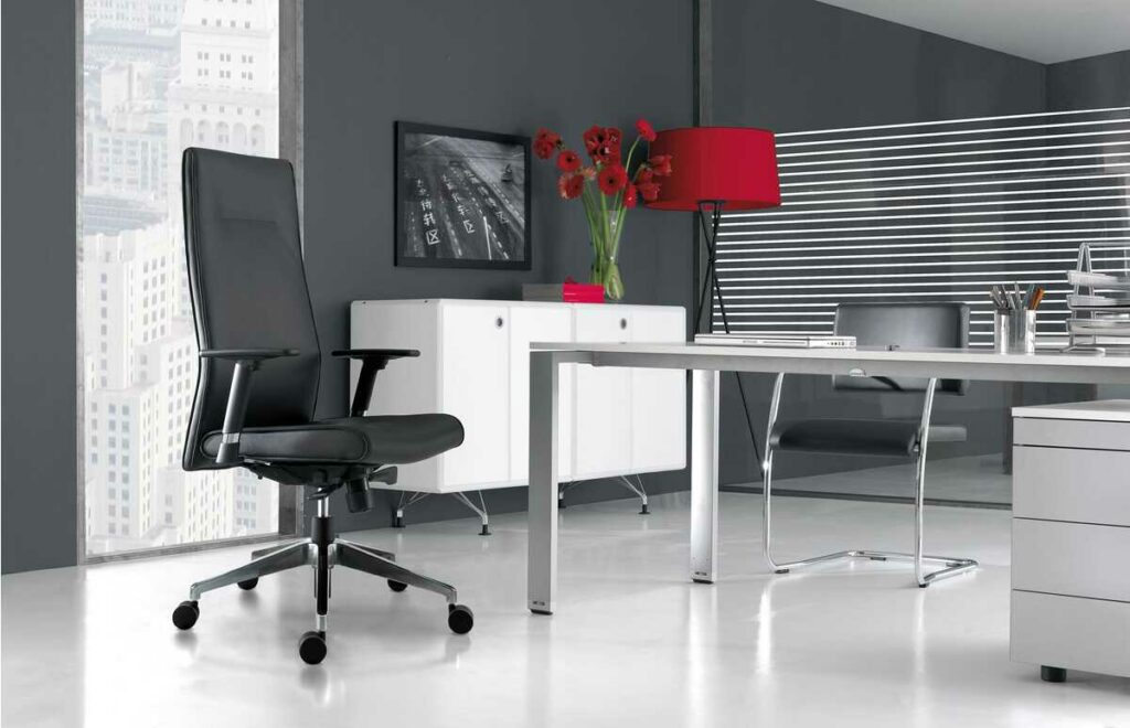 chaise de bureau dossier haut Valence